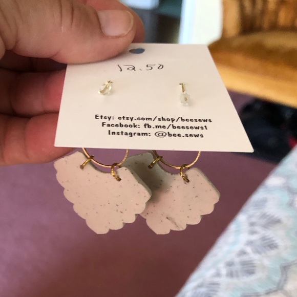 Handmade earrings - Picture 2 of 2